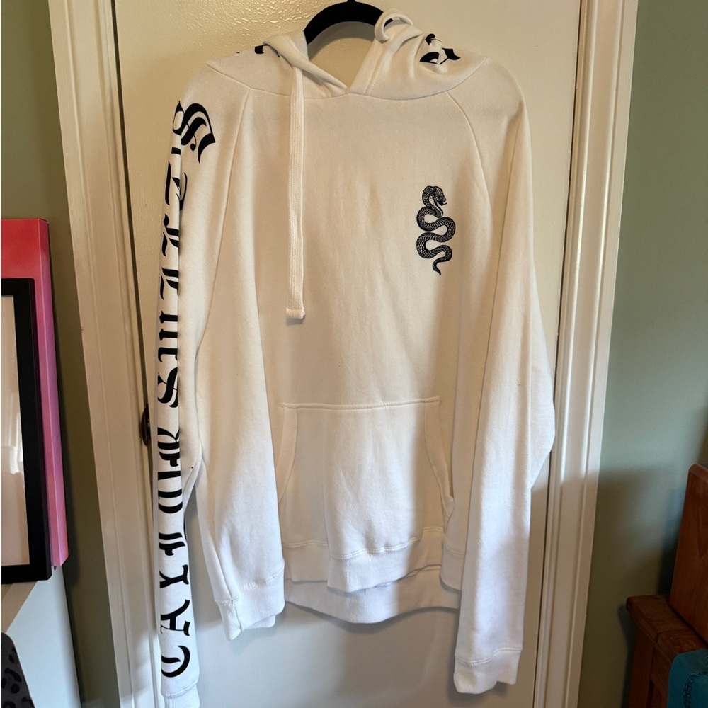 Taylor Swift Reputation Tour White Hoodie XL